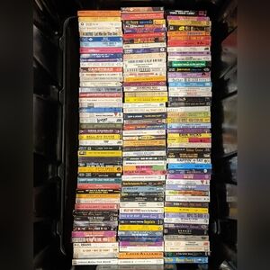 209 Music Cassette Tapes - Rock, Rap, etc.